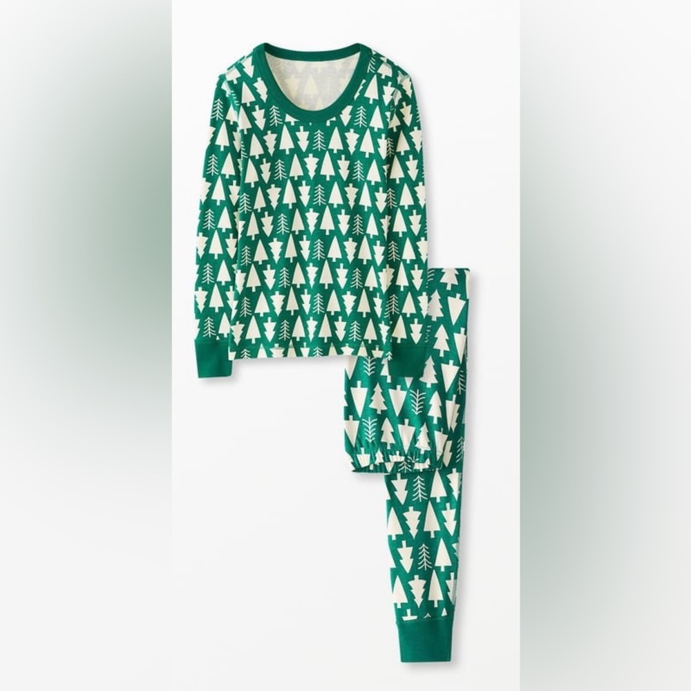 Hanna Andersson Kids Holiday Long John Pajama Set